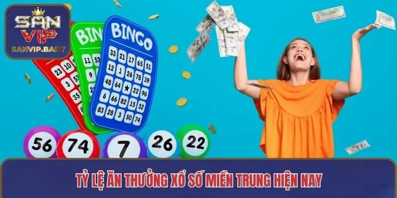 Tỷ lệ cược và thắng thưởng XS miền Trung hiện nay